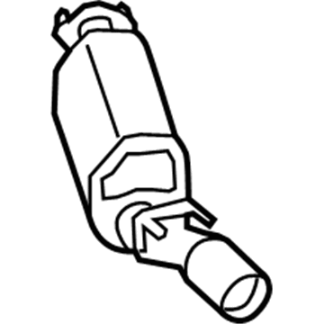 Pontiac GTO Exhaust Pipe - 92161761