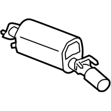 Pontiac GTO Exhaust Pipe - 92161762