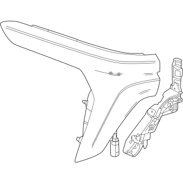Chevy 26480990 Combination Lamp Assembly