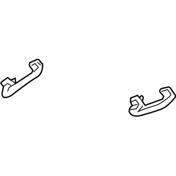GM 26692083 Grip Handle, Jet Black 26692083 GM Grip Handle, Jet Black Illustration 1 of 1