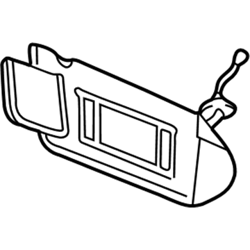 Chevy Impala Sun Visor - 10444097