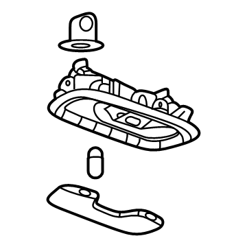 GM 42831993 Courtesy Lamp 42831993 GM Courtesy Lamp Illustration 1 of 1