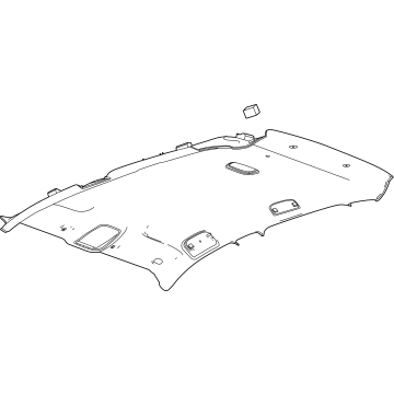 GM 42816314 Headliner 42816314 GM Headliner Illustration 1 of 1
