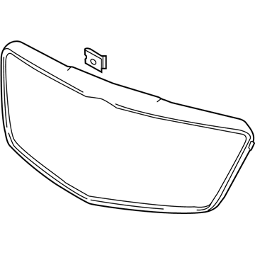 GM 22881298 Grille Surround 22881298 GM Grille Surround Illustration 1 of 1