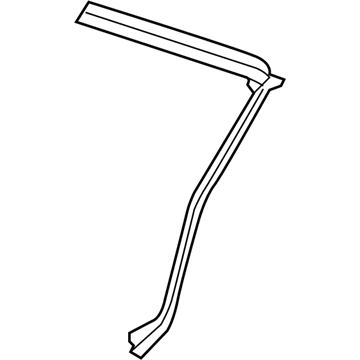 GM 20774936 Weatherstrip 20774936 GM Weatherstrip Illustration 1 of 1
