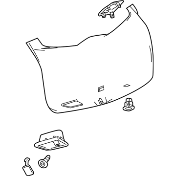 20966766 GM Lower Trim Panel Illustration 1 of 1
