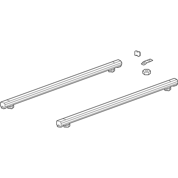 GM 84065979 Cross Bar 84065979 GM Cross Bar Illustration 1 of 1