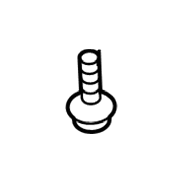 Chevy 11609489 Rocker Molding Bolt