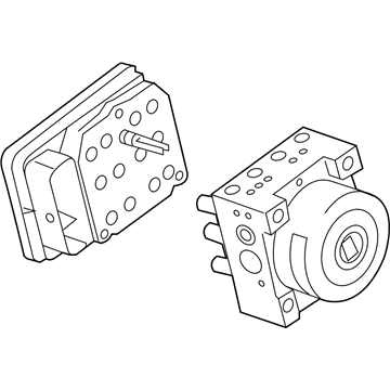 Chevy Impala ABS Pump And Motor Assembly - 85161998