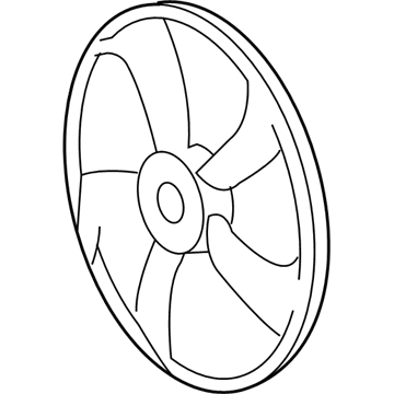 Pontiac Vibe Cooling Fan Assembly - 88975761