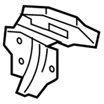 GM 22817857 Dash Panel Insulator, Front 22817857 GM Dash Panel Insulator, Front Illustration 1 of 1
