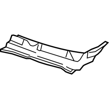 GM 20757612 Cowl Grille, Driver Side 20757612 GM Cowl Grille, Driver Side Illustration 1 of 1