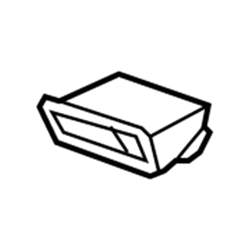 GM 42456962 Air Inlet Cover 42456962 GM Air Inlet Cover Illustration 1 of 1
