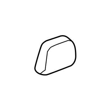 GM 84177787 Headrest Cover, Front 84177787 GM Headrest Cover, Front Illustration 1 of 1