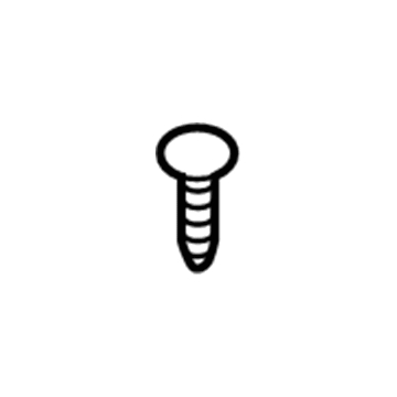 GM 1644290 Bumper Cover Retainer, Rear 1644290 GM Bumper Cover Retainer, Rear Illustration 1 of 1