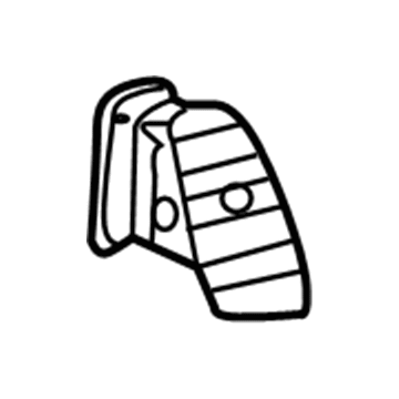 Cadillac SRX Air Deflector - 25887355