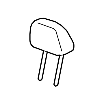 Chevy 42741399 Headrest