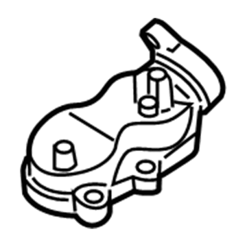 GM 97361881 Thermostat Housing 97361881 GM Thermostat Housing Illustration 1 of 1