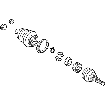 GM 19122437 C.V. Joint, Outer 19122437 GM C.V. Joint, Outer Illustration 1 of 1