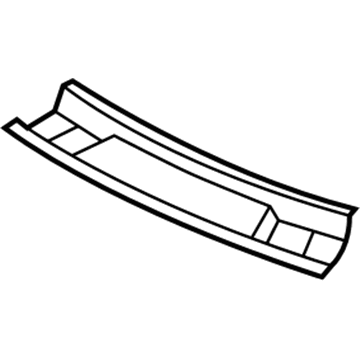 Chevy 15110125 Windshield Header