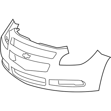 Chevy Bumper Cover - 20832808