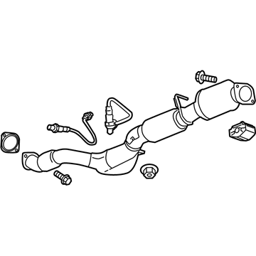 Cadillac XTS Exhaust Pipe - 22743543
