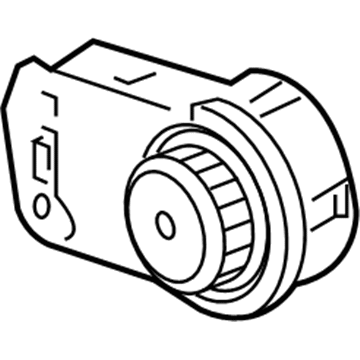 GM 13292028 Headlamp Switch, Black 13292028 GM Headlamp Switch, Black Illustration 1 of 1