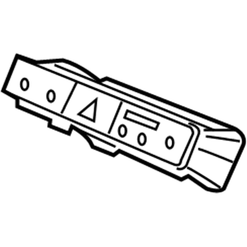 Buick Hazard Warning Switch - 13285126