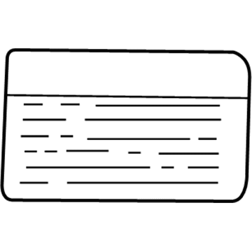 Chevy 30026597 Air Bag Label