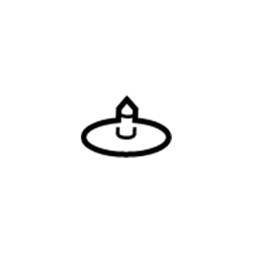 Chevy 20064875 Seal To Cowl Retainer