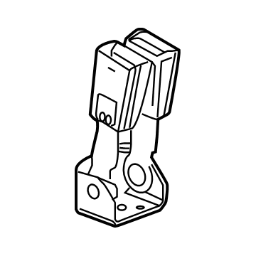 GM 86824478 Buckle, Rear 86824478 GM Buckle, Rear Illustration 1 of 1