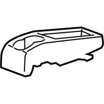15221220 GM Compartment, Rear Illustration 1 of 1
