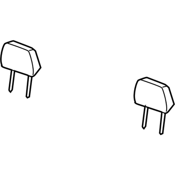 20910468 GM Headrest, Rear Illustration 1 of 1