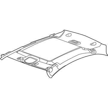 GM 10384352 Headliner 10384352 GM Headliner Illustration 1 of 1