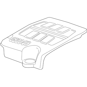 Chevy Malibu Engine Cover - 12593411