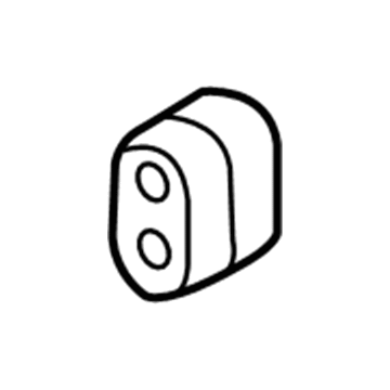 Saturn 90466668 Muffler With Tail Pipe Insulator