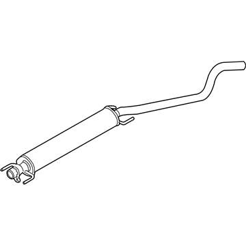 Saturn 13244456 Muffler