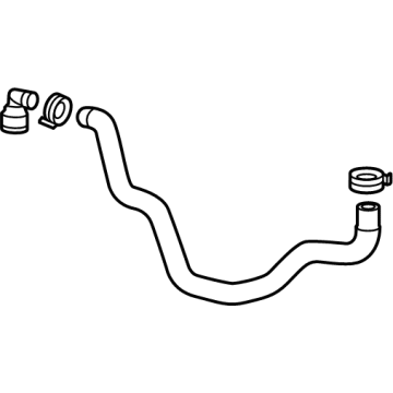 GM 84697659 Inlet Hose, Upper 84697659 GM Inlet Hose, Upper Illustration 1 of 1