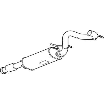Chevy 22751285 Exhaust Pipe