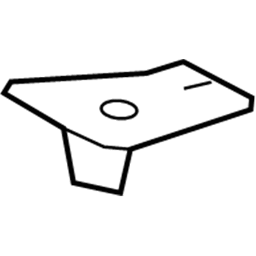 Chevy Suburban Exhaust Heat Shield - 15102076