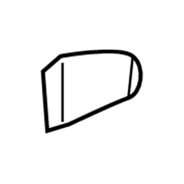 GM 22914541 Handle Cover, Driver Side 22914541 GM Handle Cover, Driver Side Illustration 1 of 1