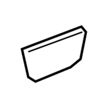GM 15927328 Armrest Cover, Front Driver Side 15927328 GM Armrest Cover, Front Driver Side Illustration 1 of 1