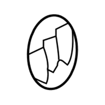GM 15259668 Emblem, Rear 15259668 GM Emblem, Rear Illustration 1 of 1