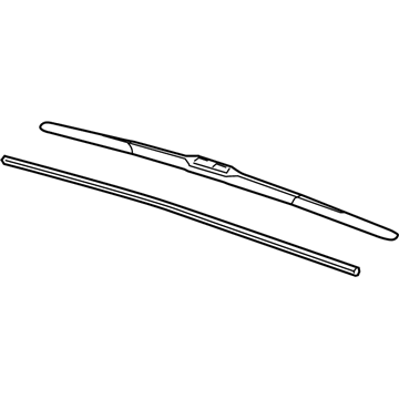 Cadillac CTS Wiper Blade - 84017839