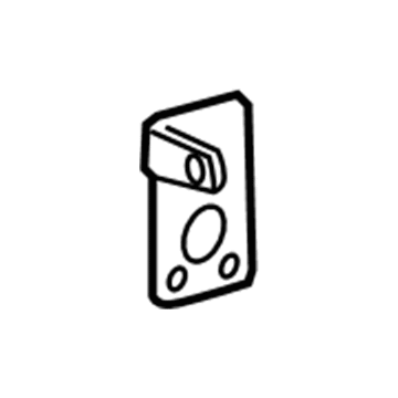 10428866 GM Track Cover Rear Bracket, Driver Side Illustration 1 of 1