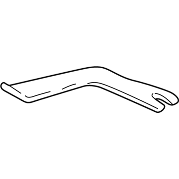 24507942 GM Alternator Brace Illustration 1 of 1