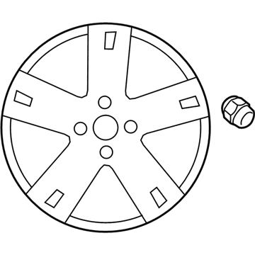 Chevy 96653139 Wheel Cover