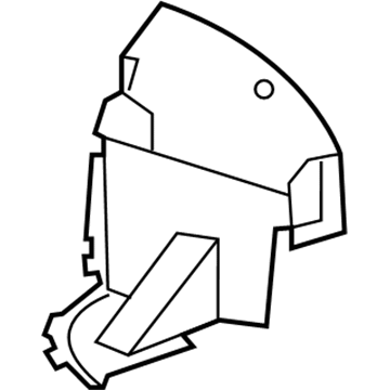 GM 25911106 Fender Liner, Passenger Side 25911106 GM Fender Liner, Passenger Side Illustration 1 of 1