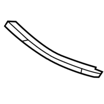 GM 25786156 Lower Support, Passenger Side 25786156 GM Lower Support, Passenger Side Illustration 1 of 1