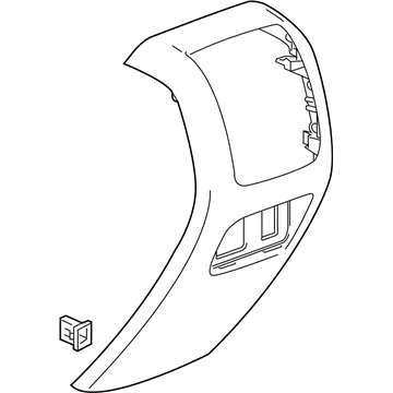 Cadillac 84753467 Rear Trim Panel